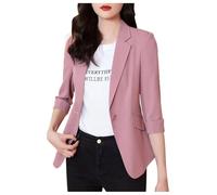 Blazer Robe Veste Femme Chic Hiver Tailleurs-Jupes Et Elegant Mi Saison Suédine Mariage Tenue Cintrée Rose Ensemble Courte Officier Tailleur Militaire Legere Ete Sequins Tailleurs Gilet~