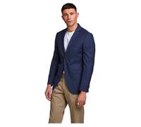 Blazer Simple Boutonnage Coupe Super Slim - JACK & JONES - Dark Navy 56 - Noir - Homme 56