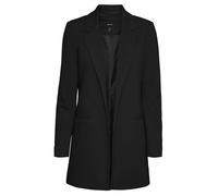 Blazer Vero Moda Noir 36 - Blazer long et ouvert avec revers cranté - Femme 36