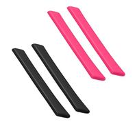 BlazerBuck Chaussettes de rechange pour lunettes de soleil Oakley Racing Jacket/Jawbone/Split Jacket, Noir + rose rouge, 0