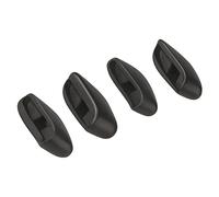 BlazerBuck Coussinets de nez de rechange pour lunettes de soleil Oakley Half Jacket - Noir