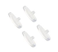 BlazerBuck Coussinets de nez de rechange pour lunettes de soleil Oakley Savitar OO6047, Transparent et transparent., Taille Unique