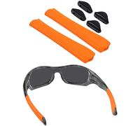 BlazerBuck Kit de chaussettes de rechange pour lunettes de soleil Oakley Pit Bull OO9127/Pit Bull Asian Fit OO9161, Orange