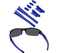 BLAZERBUCK Kits de chaussettes de rechange pour lunettes de soleil Oakley Flak Jacket XLJ - Bleu