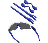 BLAZERBUCK Kits de chaussettes de rechange pour lunettes de soleil Oakley Radar EV Series, bleu, 0
