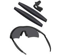 BLAZERBUCK - Kits de rechange en caoutchouc pour branches et plaquettes nasales - Pour lunettes de soleil Oakley série M Frame, noir, 0