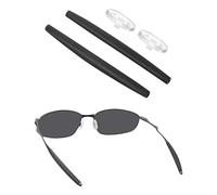 BlazerBuck Oreillettes et nez de rechange pour lunettes de soleil Oakley Whisker, Noir , Taille Unique