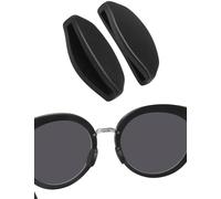 BlazerBuck Plaquettes de nez de rechange pour lunettes de soleil Oakley Frogskins OO9284/Asian Fit OO9284A/Frogskins Hybrid OO9289, Chevalet bas noir, 0