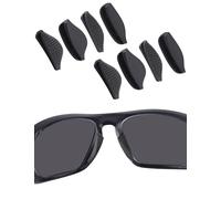 BLAZERBUCK Plaquettes de nez de rechange pour lunettes de soleil Oakley Lateralis OO9431 - Coupe standard | Ajustement bas, Noir + noir., défaut