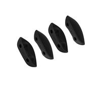 BlazerBuck Plaquettes de nez de rechange pour lunettes de soleil Oakley Straight Jacket 2007 - Standard Black + Black, Noir + noir., Taille unique