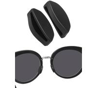 BlazerBuck Plaquettes de nez de rechange pour Oakley Frogskins Range XL/Frogskins Range XL Asian Fit/Frogskins Hybrid OO9289, Chevalet bas noir, 0