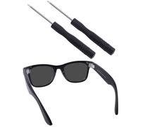 BLAZERBUCK Tournevis pour lunettes Oakley Meta HSTN OW8002 51 mm pour assembler et sécuriser avec précision vos lunettes de soleil - Noir + noir