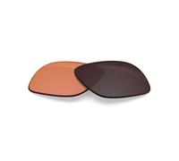 BlazerBuck Verres de rechange anti-sel pour Oakley Shackle OO9507D 52 mm - Photochromique transparent à orange