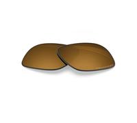 BlazerBuck Verres de rechange polarisés anti-sel pour lunettes de soleil Oakley Chamfer Squared OX8143 54 mm, Or nacré polarisé