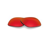 BlazerBuck Verres de rechange polarisés anti-sel pour lunettes de soleil Oakley Chamfer Squared OX8143 54 mm, Rouge feu polarisé