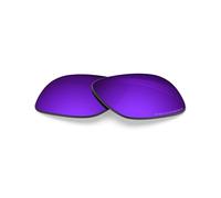 BlazerBuck Verres de rechange polarisés anti-sel pour lunettes de soleil Oakley Chamfer Squared OX8143 54 mm, Violet cosmique polarisé