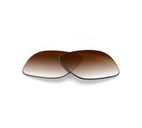 BlazerBuck Verres de rechange polarisés anti-sel pour lunettes de soleil Oakley Chamfer Squared OX8143 54 mm, Marron dégradé.