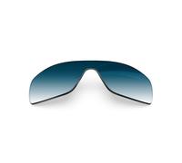BLAZERBUCK Verres de rechange polarisés anti-sel pour lunettes de soleil Oakley Oil Rig OO9081, Bleu dégradé, 0