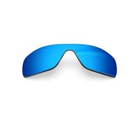 BlazerBuck Verres de rechange polarisés anti-sel pour Oakley Batwolf OO9101, Bleu glacier - Polarisé, 0