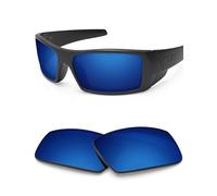 BLAZERBUCK Verres de rechange polarisés en polycarbonate pour Oakley Gascan OO9014 - Bleu nuit