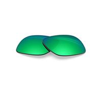 BlazerBuck Verres et plaquettes de nez polarisés en polycarbonate pour Oakley RPM Squared OO9257/RPM Edge OO9250 - Revêtement AR vert émeraude