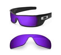 BlazerBuck Verres polarisés anti-sel de rechange pour Oakley Batwolf OO9101 Violet cosmique