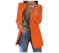 Blazers Femme Blaser Femme Chic Et Elegant Veste De Costume Tailleur Pour Mariage Grande Taille Blouson Ete Legere Blazer Court Courte Ensemble Gilet Élégant Tweed Long Mi Saison,3XL