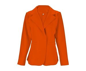 Blazers Femme Elégant Décontracté Affaires Revers Slim Manches Longues Bureau Blazer Printemps & Automne Veste Ouverte Revers