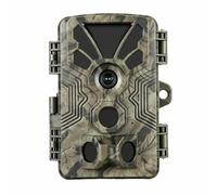 BlazeVideo Caméra de chasse 64 MP 4K avec temps de déclenchement de 0,1 s, détection PIR à 120°, vision nocturne, boîtier résistant aux intempéries, écran LCD de 2,31" - Idéal pour l'observation des