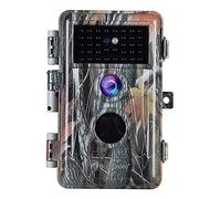 BLAZEVIDEO Caméra de Chasse, Enregistrement vidéo 48MP 1296P avec Vision Nocturne, IP66 étanche et No Glow LED Infrarouge, activé par Le Mouvement, 2,4" LCD, modèle Photo et vidéo
