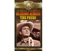 Blazing Across the Pecos [VHS]