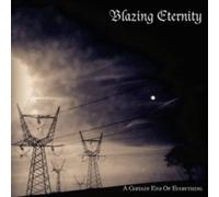 BLAZING ETERNITY - A CERTAIN END OF EVERYTHING BLUE SPLATTER - Vinyl - K72z