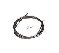 BLB Kit gaine Câble frein 5 mm x 2,5 m carbon noir (Gaine Frein)/brake Cable Outer Housing 5 mm x 2,5 m carbon black (sheath brake)