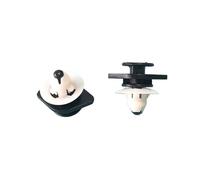 BLBGKHKKVD 10 pièces 30624192 Clip de retenue pied lit pédale voiture Volvo adapté for S60 V60 Clips fixation panneau garniture jupe latérale d'automobile