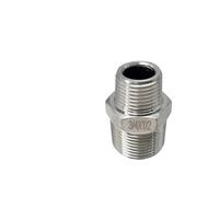 BLBGKHKKVD Raccord hexagonal réducteur mâle-mâle en acier inoxydable 304, douille hexagonale, adaptateur 3/8" 1/4", kit de raccord tuyau fileté(1/2")