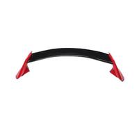 BLBNEZBZTY Aileron arrière Becquet Arrière De Voiture pour Civic 5 Portes, FK4, FK7 Hatchback 2016-2021 Coffre Aileron Lèvre Extension De Lèvre D'aile, Becquet Coffre Voiture(Red)