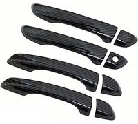 BLBNEZBZTY avant gauche Capuchon De Poignée De Porte Extérieure Pour Vauxhall Pour Corsa F 2020-2023, Protection Durable Et Accessoire De Style Avec Entrée Sans Clé C-4( A-handle 1 Keyhole)
