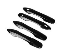 BLBNEZBZTY avant gauche Garniture de poignée de porte noire avec 2 trous pour clé intelligente Pour Toyota Pour Camry Pour Corolla 2020-2024