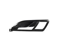 BLBNEZBZTY Clé De Poignée Porte Intérieure Voiture, Accessoire D'intérieur Pour Vw Lavida 2008-2012 Et Pour Skoda Pour Superb 2001-2008 Bandegarniturepoignéeporte Intérieure(Black Front Left)