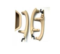 BLBNEZBZTY Ensemble De Housses De Poignée De Porte Intérieure De Voiture En Cuir, Gauche Et Droite, Pour BMW X3 X4 F25 F26 2010-2016 Bandegarniturepoignéeporte Intérieure(Lhd Set Beige)