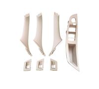 BLBNEZBZTY Ensemble De Poignées De Porte Intérieures Pour BMW Série 5 F10 F11 520i-535i (2009-2016), Volant Droit, Conduite À Droite Bandegarniturepoignéeporte Intérieure( Rhd Oyster)