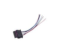 BLBNEZBZTY Feu Arrière De Voiture Pour Fiat 500x 1 Pièce 6 Broches Connecteur Précâblé 61132359993 Câble De 15 Cm Couvercle D'objectif W5N4 Éclairage De Remorque Feux arrière