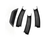 BLBNEZBZTY Garniture De Poignée Porte Intérieure Voiture, Accessoires Pour BMW X3 X4 F25 F26 2010-2016, 4 Pièces Bandegarniturepoignéeporte Intérieure( Black Set)