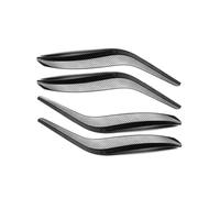 BLBNEZBZTY Garniture De Poignée Porte Intérieure Voiture En Fibre Carbone, Accoudoir, Pour BMW X1 E84 2009-2016, 4 Pièces/ensemble Bandegarniturepoignéeporte Intérieure