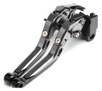 BLBNEZBZTY Levier d'embrayage Pour Enfield Pour HUNTER 350 2022 2023 2024 Leviers De Frein Et D'Embrayage Pour Moto Extensibles Pliables RéGlables Levier de frein(Titanium)