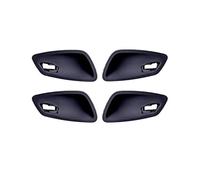 BLBNEZBZTY Lot De 4 Poignées De Porte Intérieures De Rechange Pour BMW Série 3 E90 (2005-2012) Bandegarniturepoignéeporte Intérieure( Matte Black)