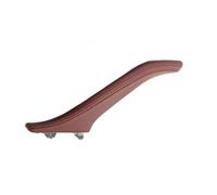 BLBNEZBZTY Poignée De Porte Intérieure Gauche Et Droite En Cuir Pour BMW Série 5 F10/F11/F18 (2010-2017) 520i/523i/525i/528i/535i Bandegarniturepoignéeporte Intérieure( Red Brown Left)