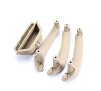BLBNEZBZTY Poignées De Porte Intérieures Pour BMW X3 X4 F25 F26 2010-2016, Garniture Et Couvercle Poignée Intérieure Avant Gauche Bandegarniturepoignéeporte Intérieure( Beige Lhd 4pcs)