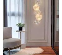 BLCKTIGR Applique Murale LED Facile à Installer pour Home Decor, Décoration Murale Familiale 3D Peinture Lumineuse LED pour Couloir Chambre à Coucher(26 * 57cm/10.27 * 22.44in)