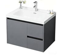 BLCKTIGR Meuble sous lavabo Style Moderne，Armoire de Salle de Bain Autoportant，Meuble lavabo Salle de Bain avec Tiroir， pour l’entrée、Salle de Bain、Salon(23in)